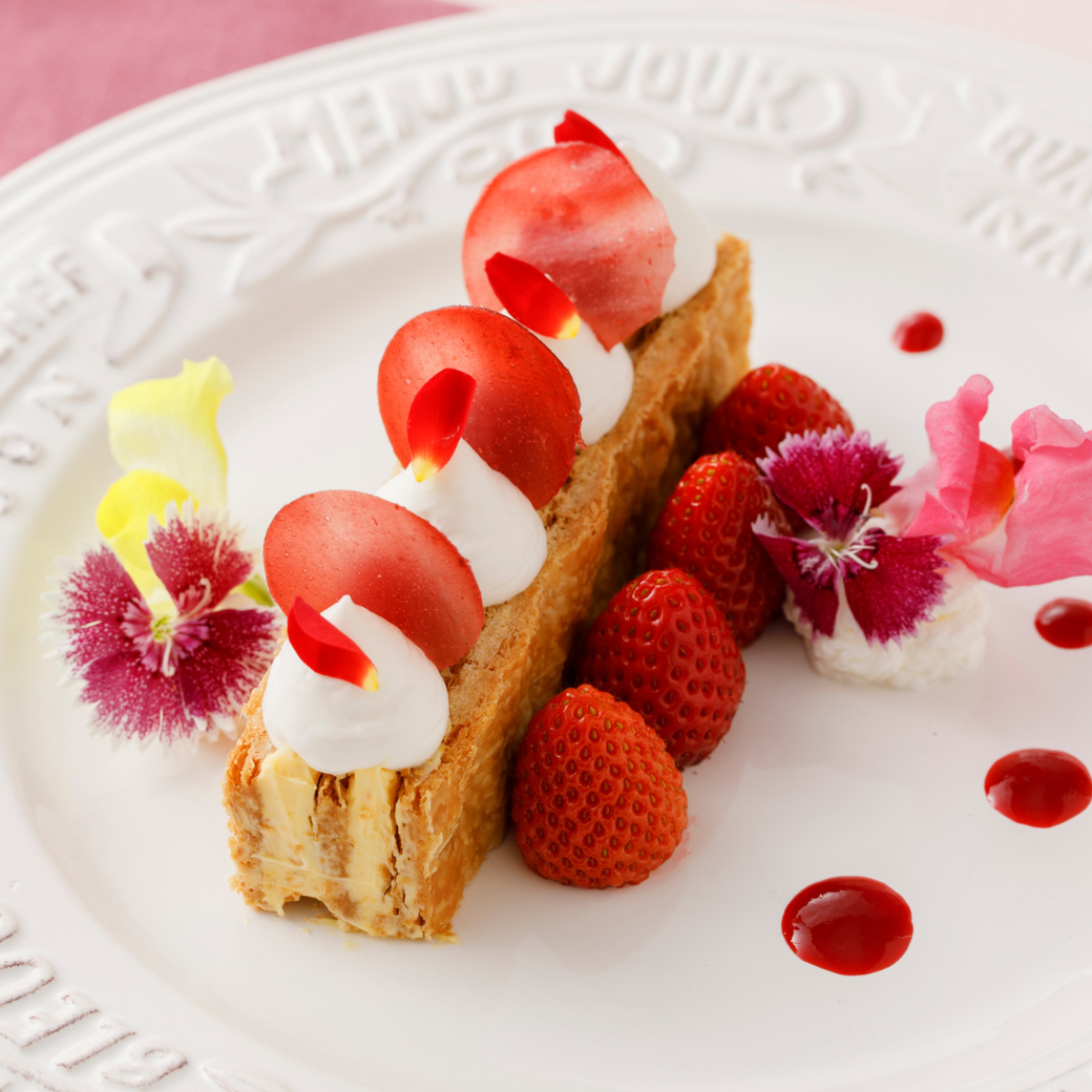 【저녁 개최 오픈 캠퍼스】 선명한 디저트 플레이트!