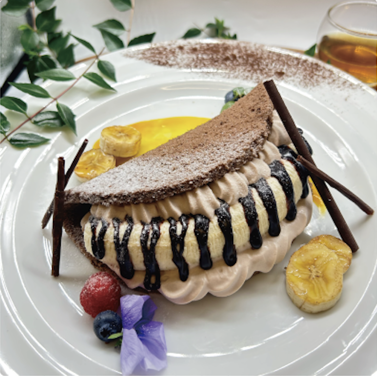 YM 5/6 【製菓】チョコバナナオムレット