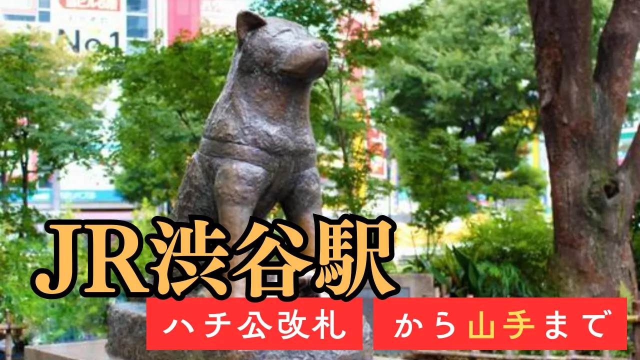 JR渋谷駅 ハチ公改札から山手まで